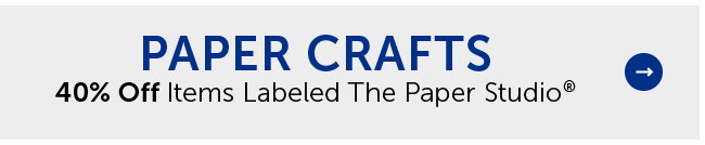 Paper Crafts - 40% Off Items Labeled The Paper Studio®