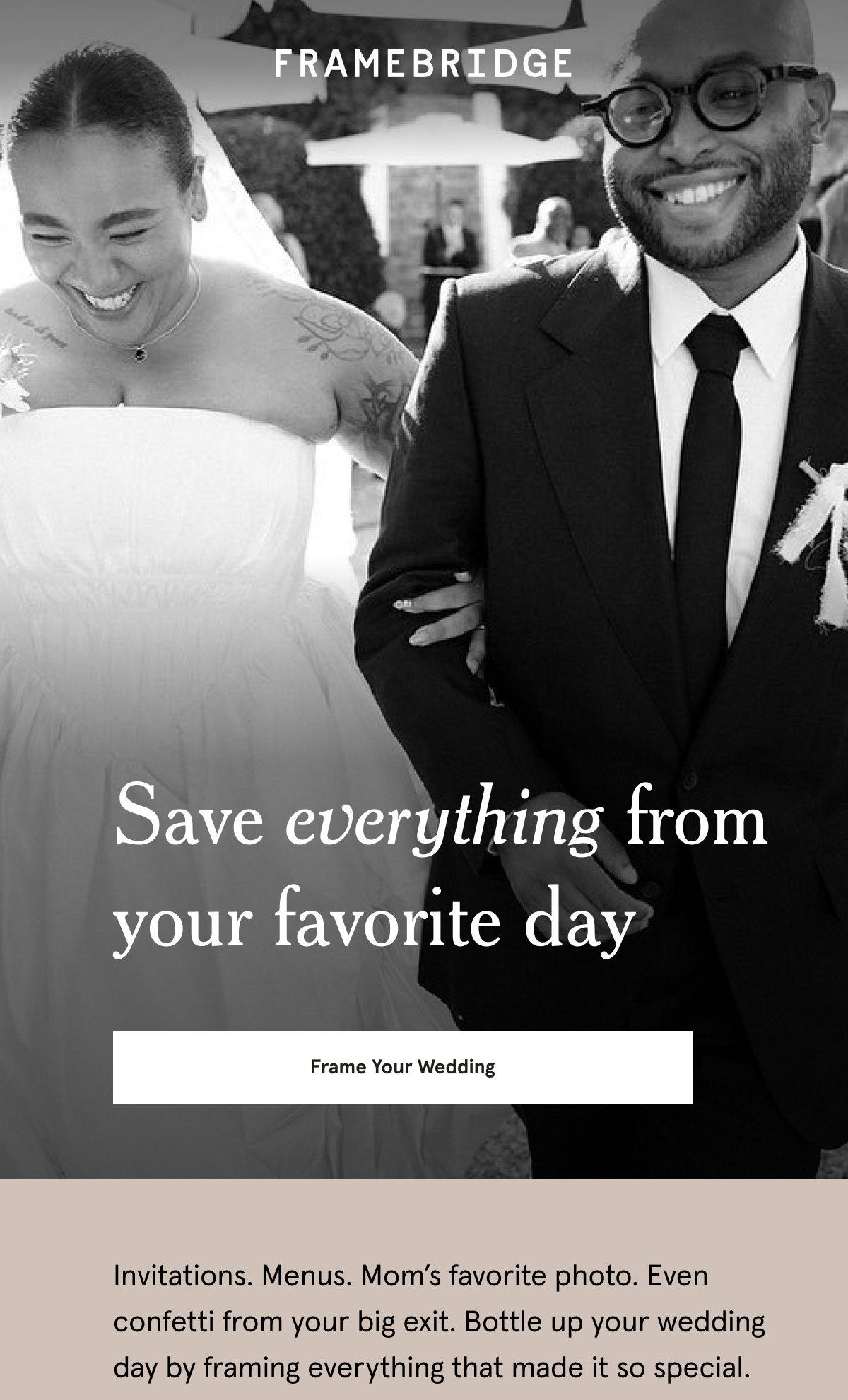 Frame Your Wedding 