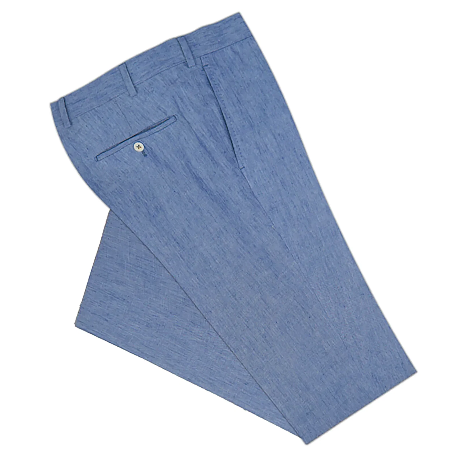 Image of Sky Linen Dress Pants
