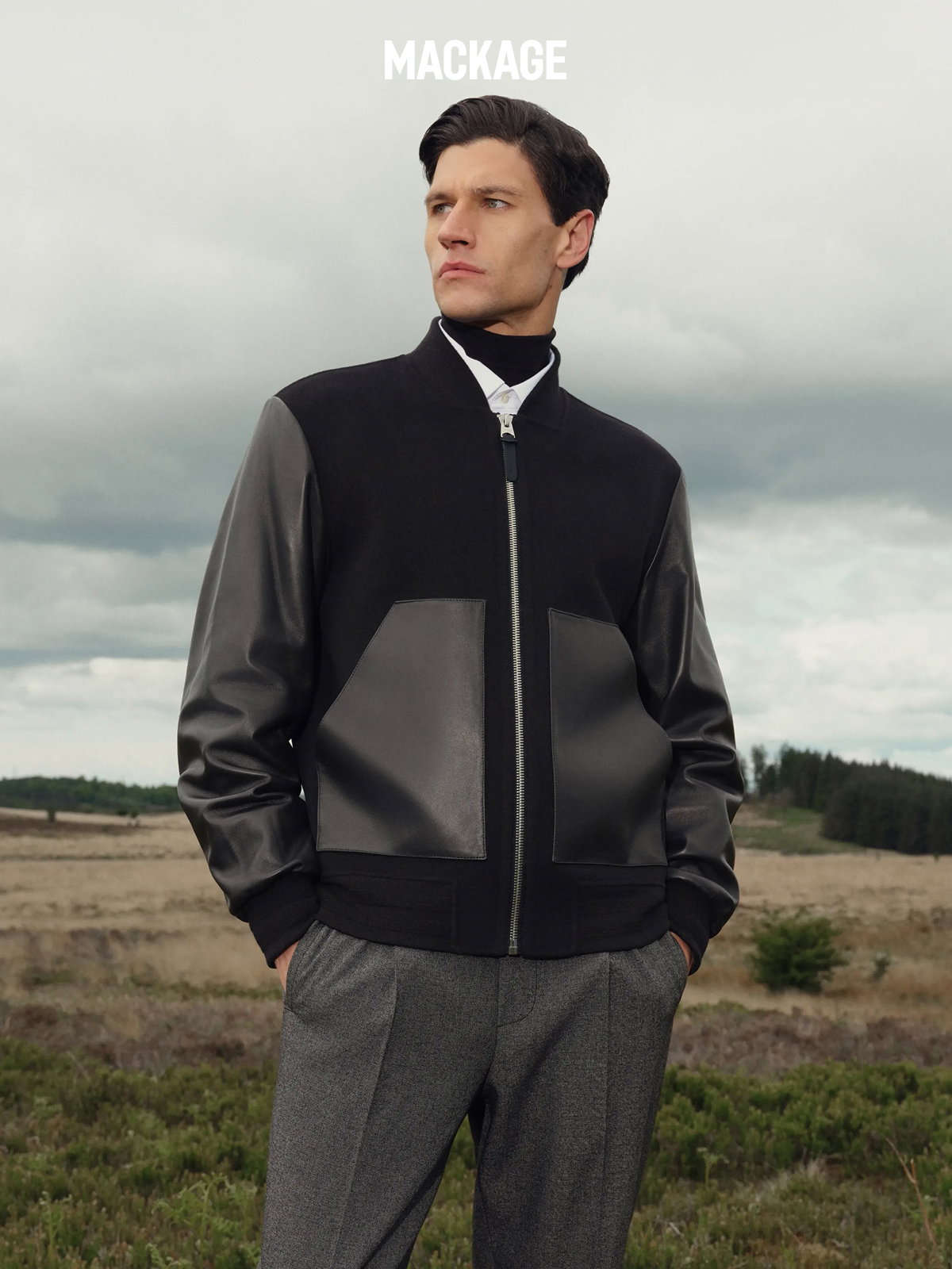 TRIPP Wool bomber jacket
