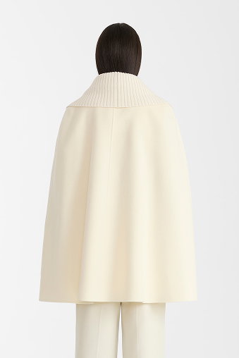SUSIE Wool cape