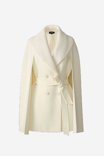 SUSIE Wool cape