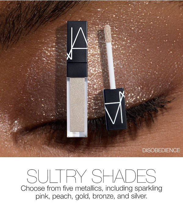 Slot 3: Choose from five metallics, including sparkling pink, peach, gold, bronze, and silver.
