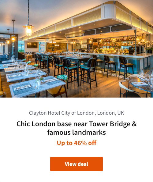 Chic London base near Tower Bridge &amp; famous landmarks