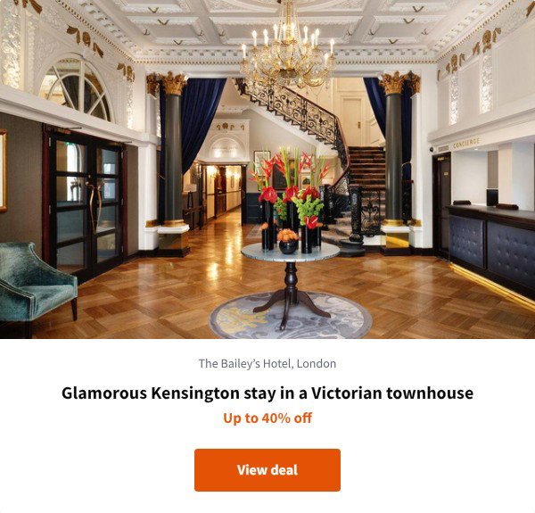 Glamorous Kensington stay in a Victorian townhouse