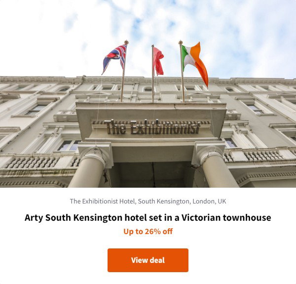 Arty South Kensington hotel set in a Victorian townhouse