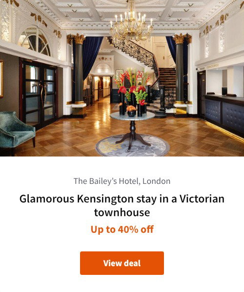 Glamorous Kensington stay in a Victorian townhouse