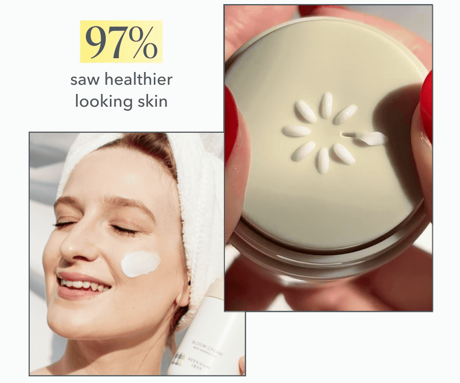 97% saw healthier looking skin