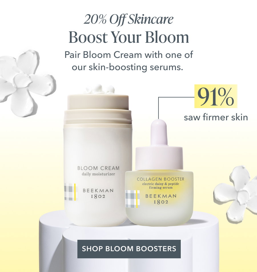 20% Off Skincare: Boost Your Bloom