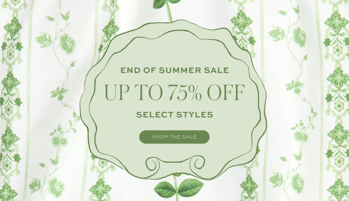 The End of Summer Sale Is Here