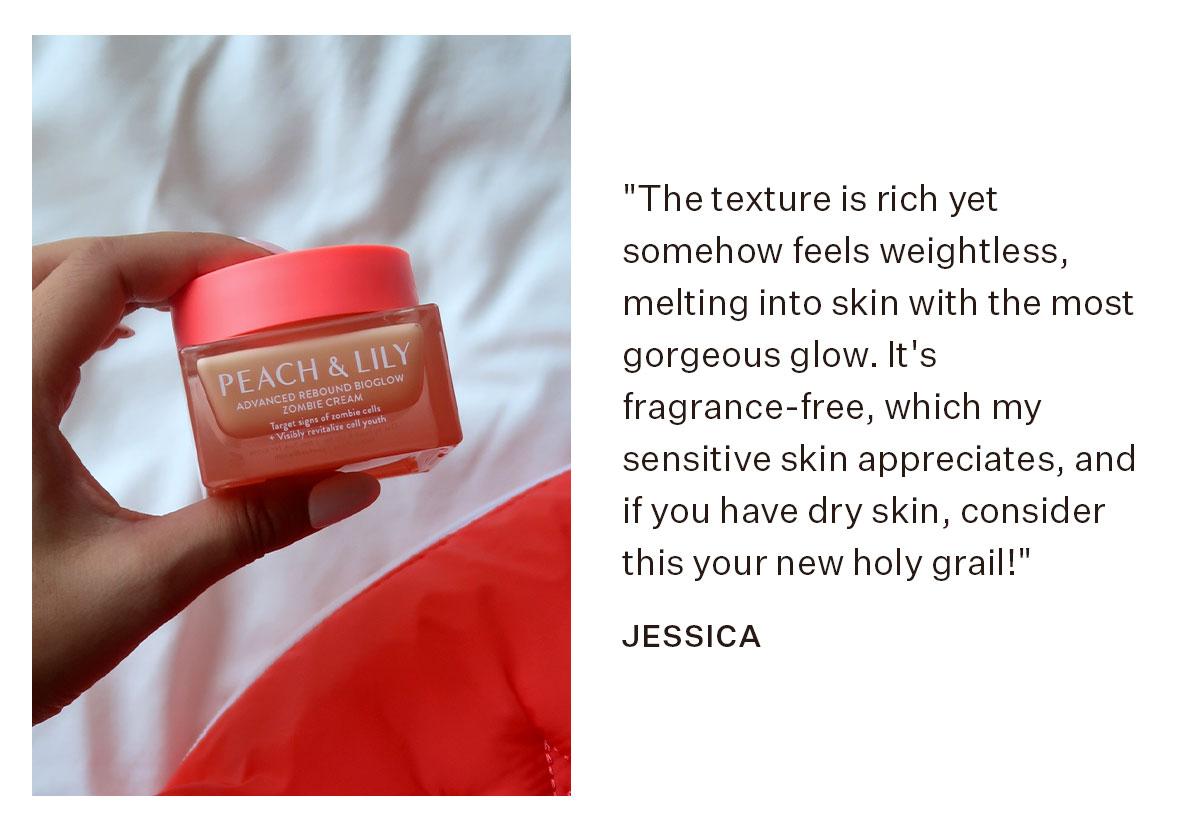 It's Official: Peaches Love  Advanced Rebound Bioglow Zombie Cream™