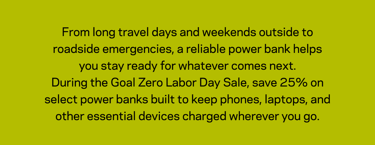Shop Labor Day Sale Power Banks