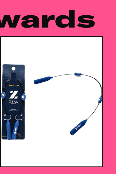Snag this Zeal Optics Rope Tow Sunglass Strap | Download the Zumiez App to earn points and redeem them