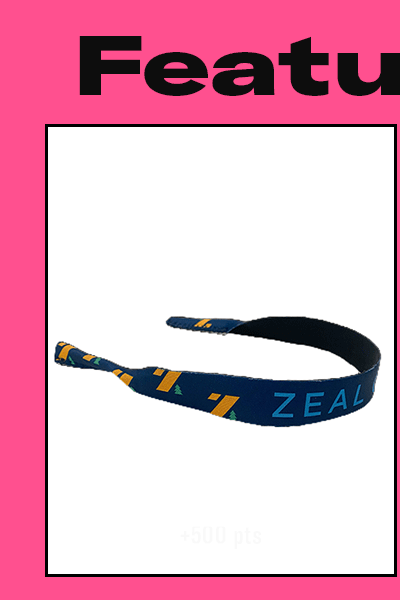Gain this Zeal Optics Neoprene Sunglass Lanyard | Download the Zumiez App to earn points and redeem them