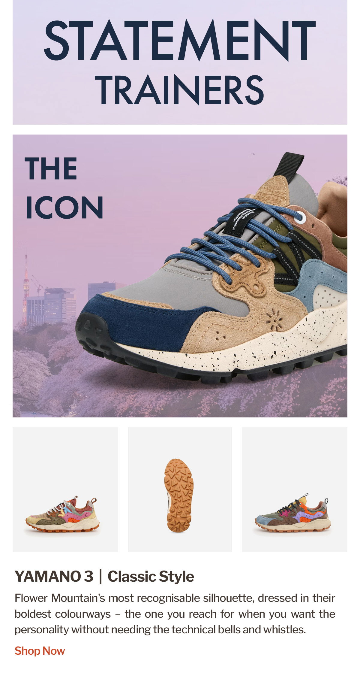 Flower Mountain YAMANO 3 | Trail Lifestyle Shoes | WildBounds UK