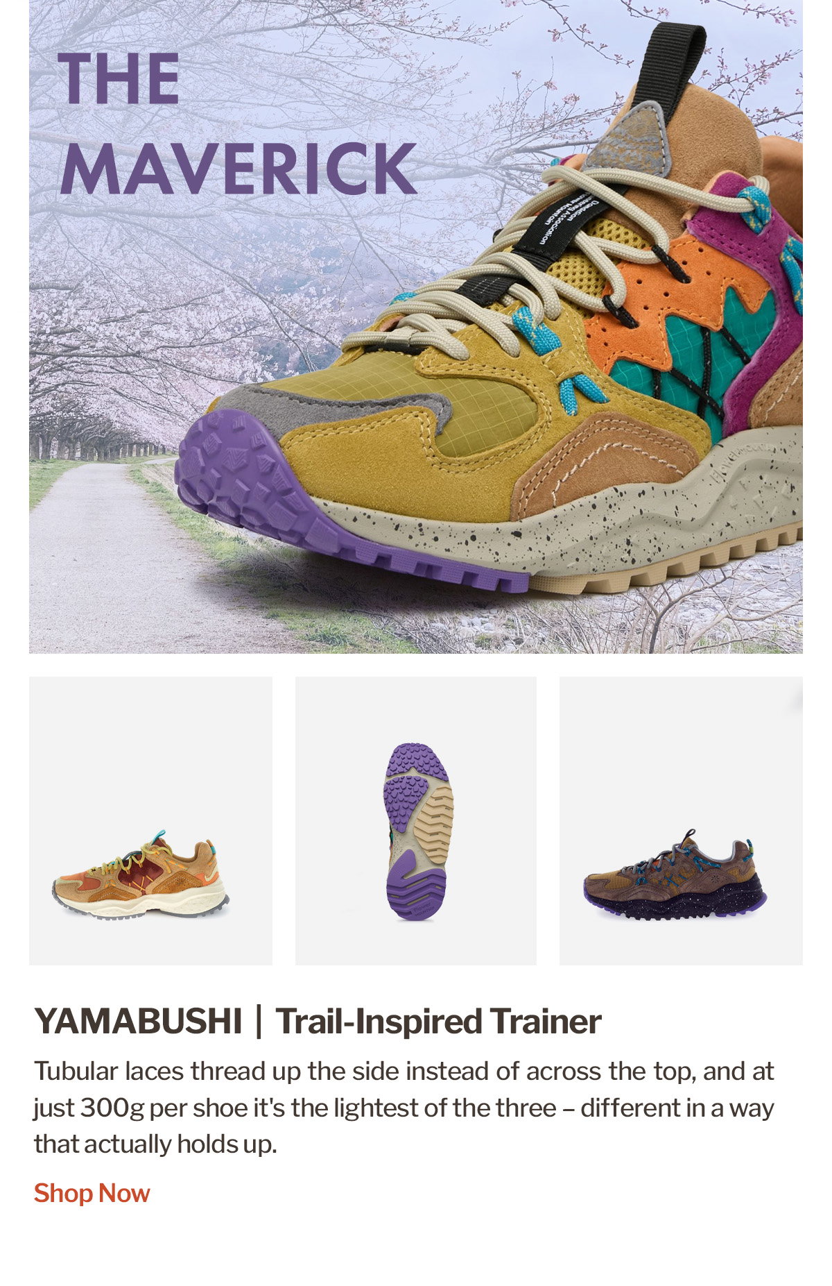 Flower Mountain YAMABUSHI | Lightweight Trail Shoes | WildBounds UK