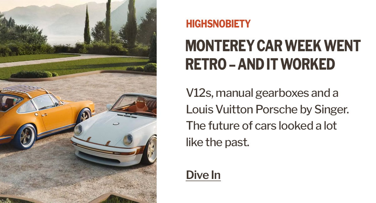 Detours | The Future of Cars Looks Surprisingly Retro | HIGHSNOBIETY