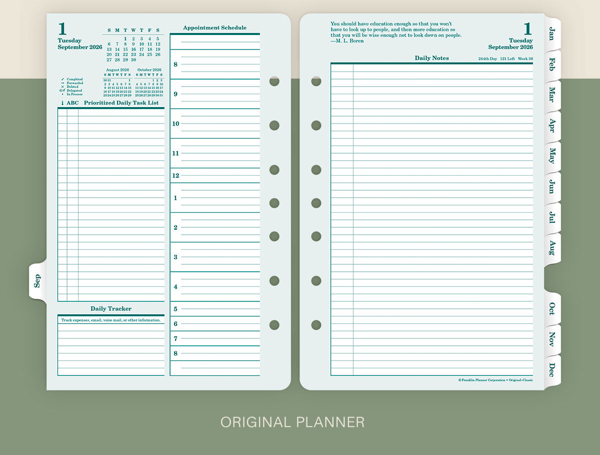 Original Planner.
