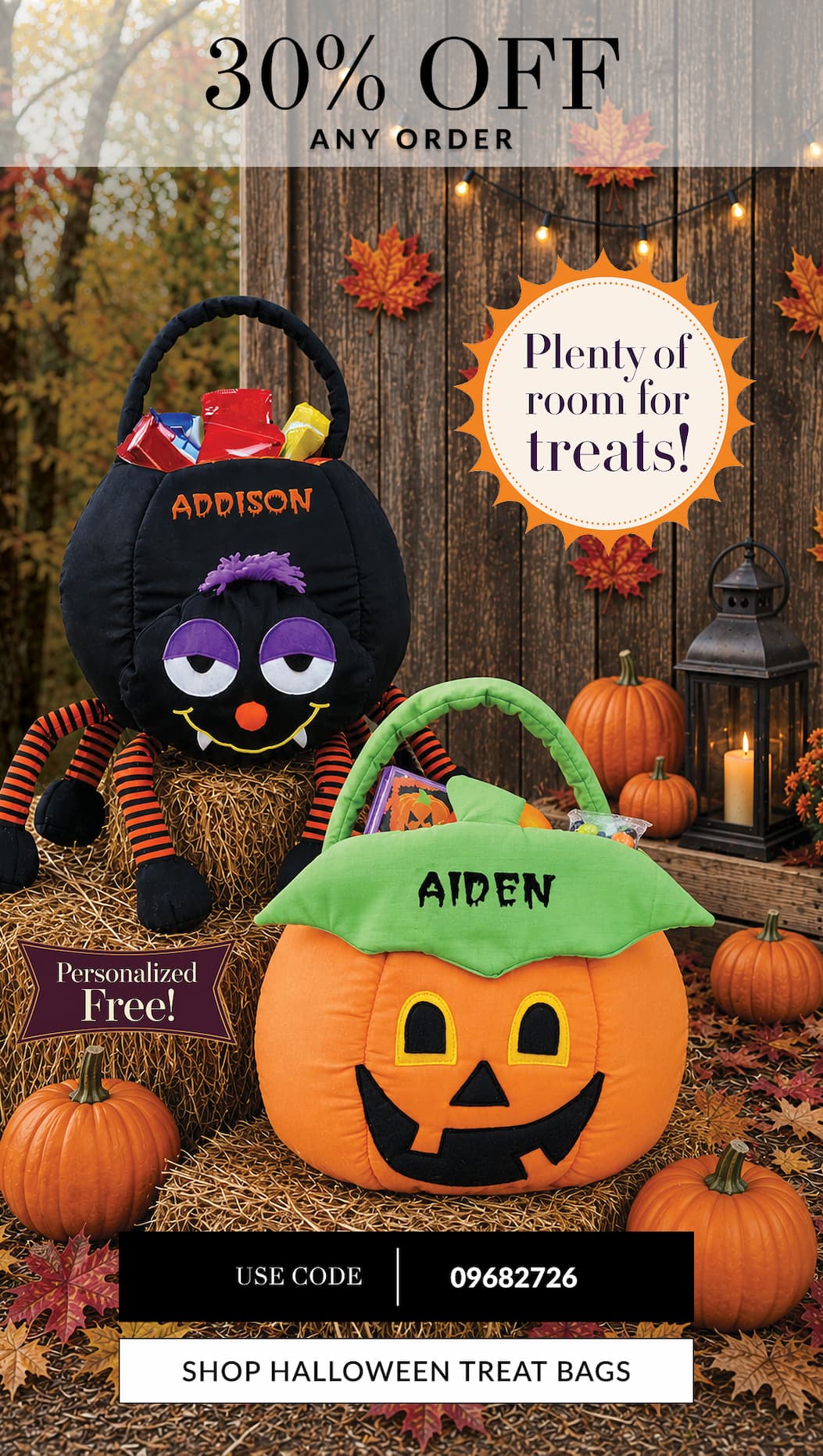 30% OFF Any Order | Personalized Free!