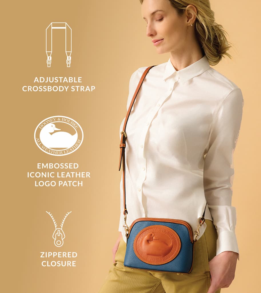 Heritage Domed Crossbody 18