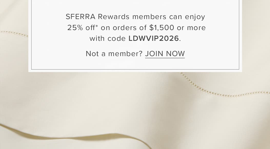 Join SFERRA Rewards