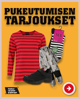 Pukeutumisen tarjoukset