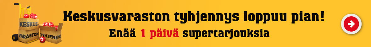 Keskusvaraston tyhjennys loppuu