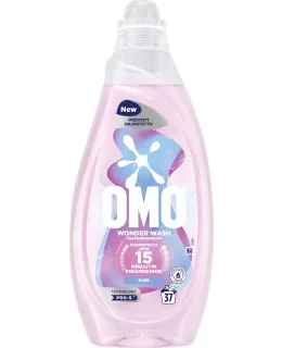Omo Wonder Wash Pure 1,48 l pyykinpesuneste pikapesuohjelmille
