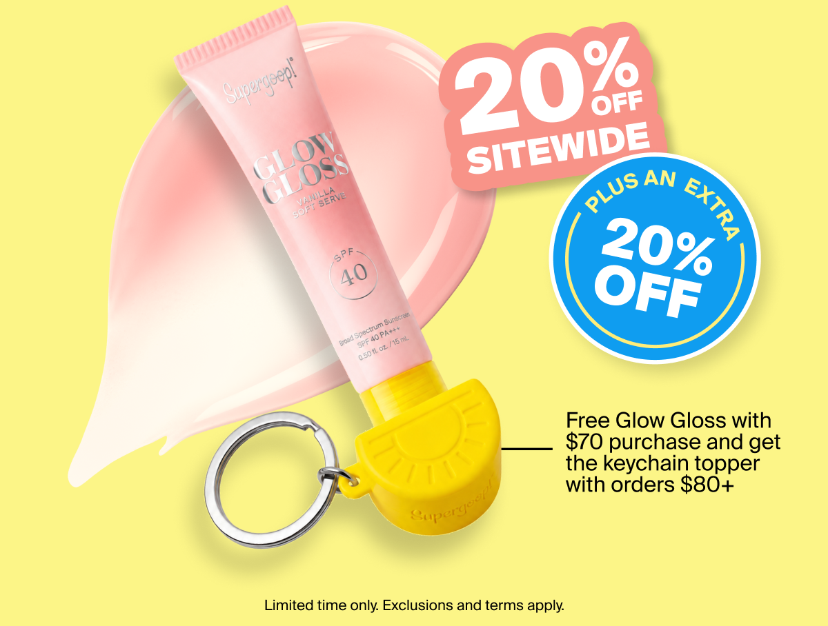 20% Off Sitewide PLUS an extra 20% Off