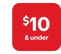 $10 & under