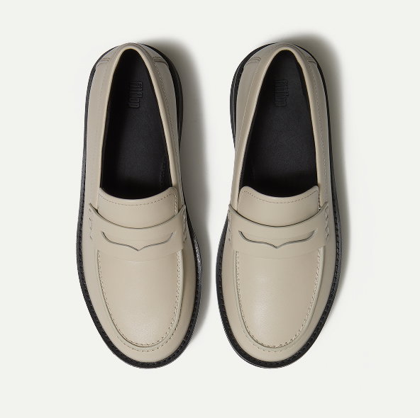 GEN-FF Roam Leather Loafers - Taupe