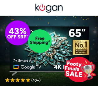 Kogan 65" Mini-LED QLED Pro 4K 144Hz Smart AI Google TV Product Image