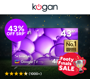Kogan 43" LED 4K Smart AI Google TV Product Image