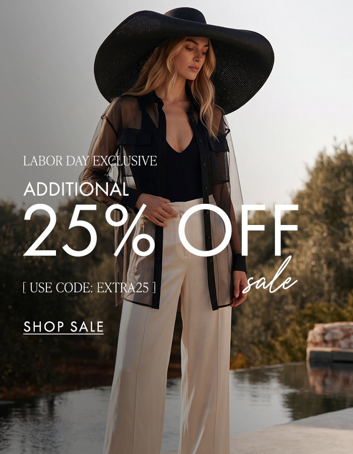 LABOR DAY SALE: ENJOY 25% OFF