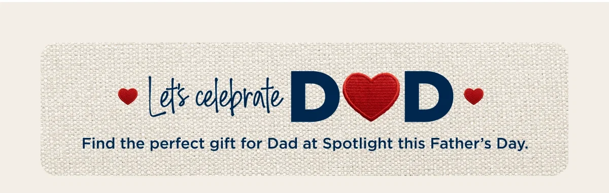 Lets Celebrate Dad