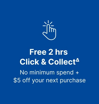 FREE 2 HRS CLICK AND COLLECT