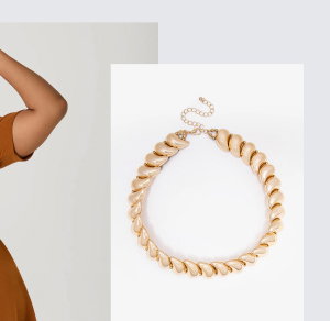 Gold Tone San Marco Necklace