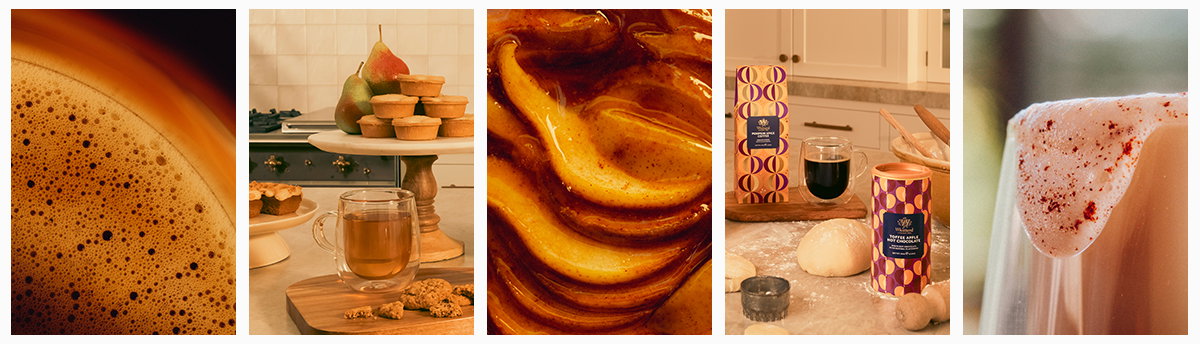 mixture of macro and product shots for autumn