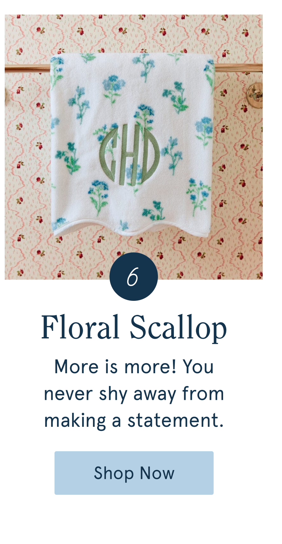 floral scallop