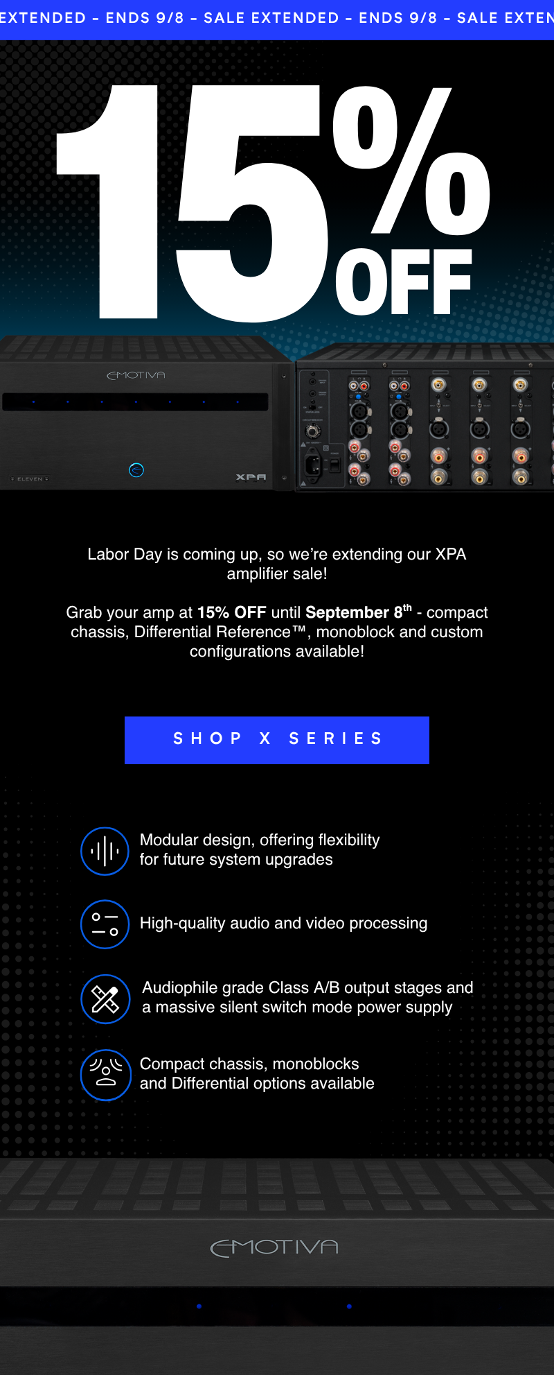 Shop X Series Amps