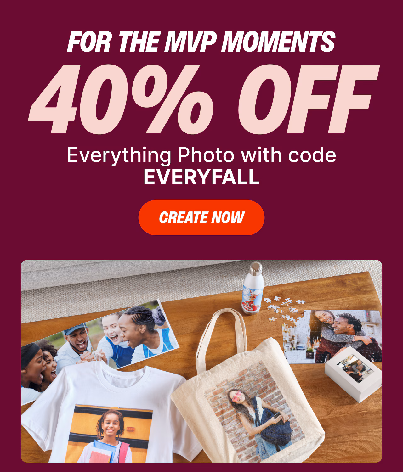 40% off Everything Photo