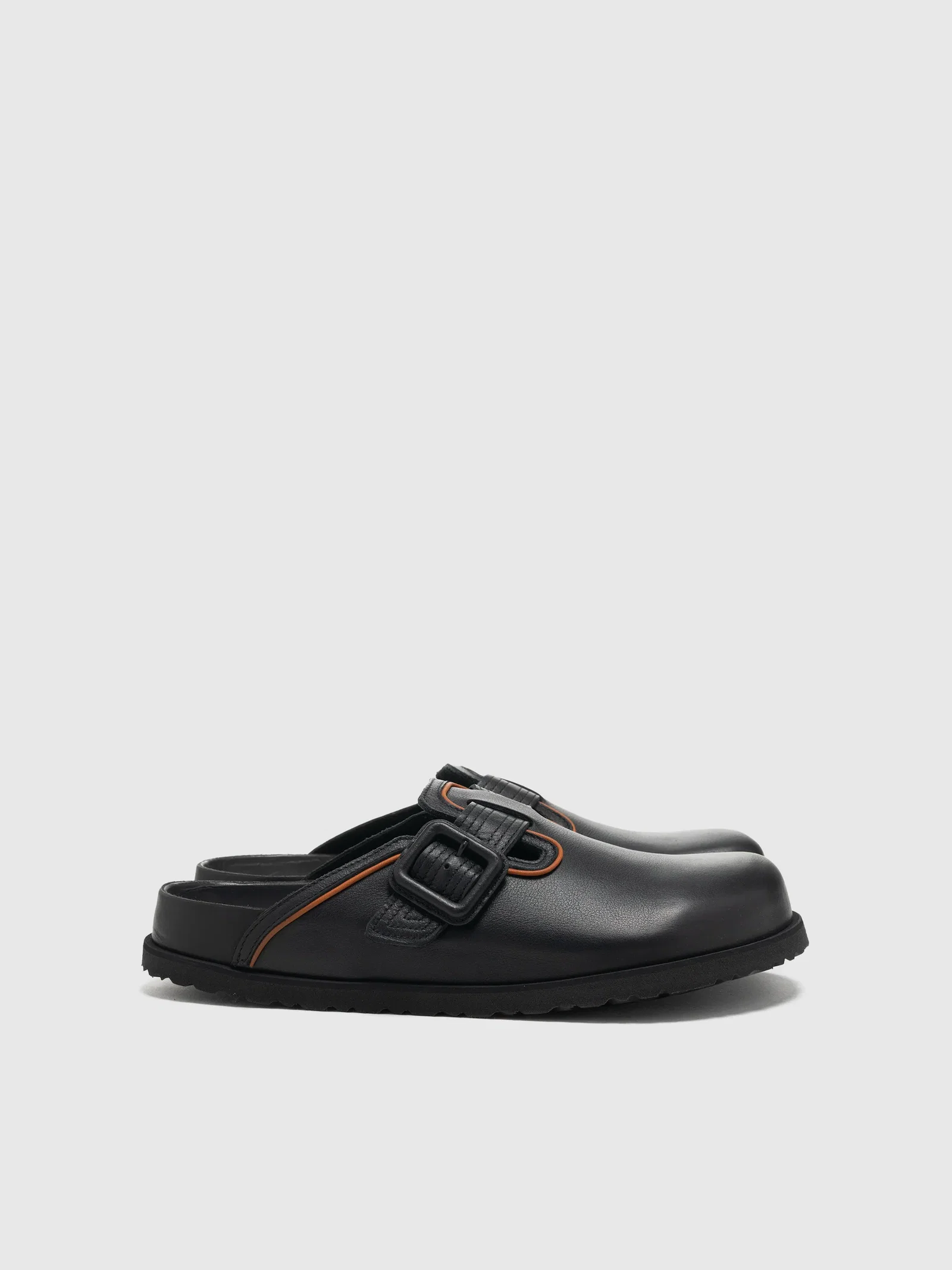 Image of Boston Leather Buckle Black