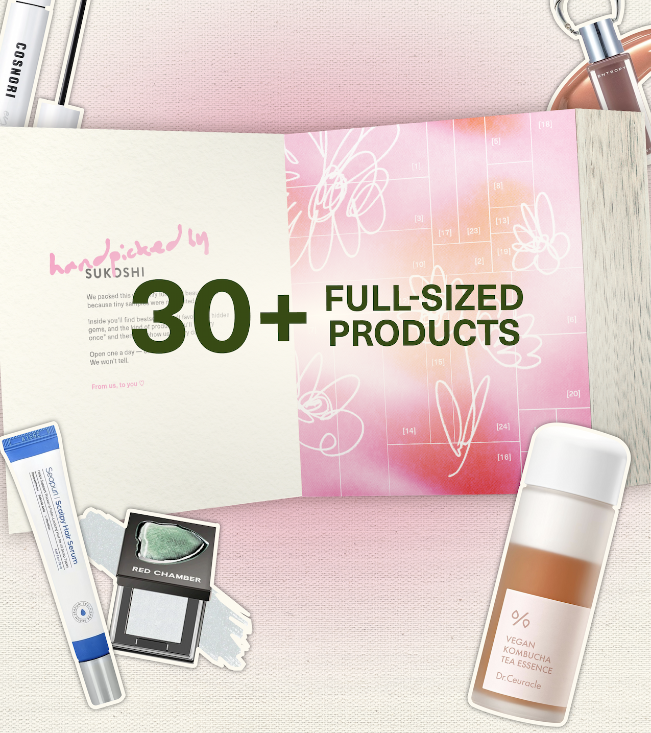 30+ Full-sized products
