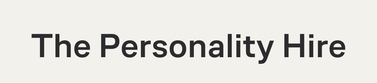 The Personality Hire - Shop All Bags