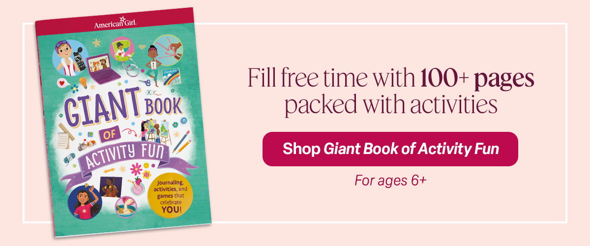 Fill free time with 100+ pages packed with activities. Shop Giant Book of Activity Fun. For ages 6+