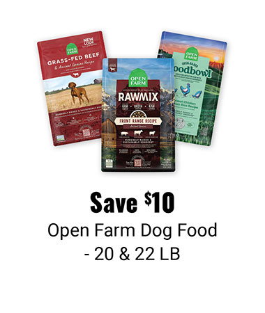 Save $10 Open Farm Dog Food
