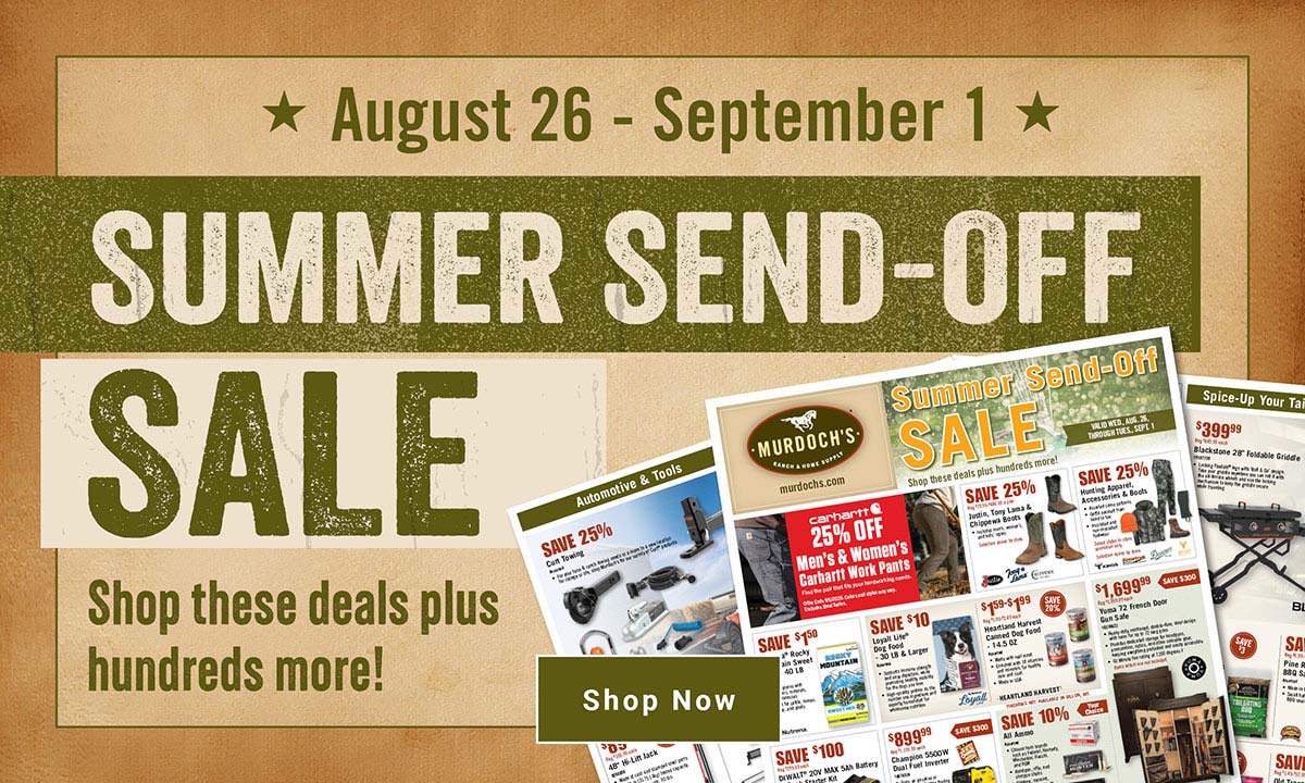 Summer Send-Off Sale