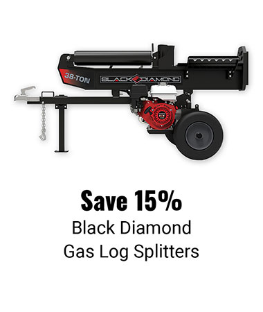 Save 15% Black Diamond Gas Log Splitters