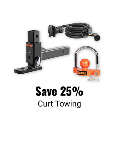 Save 25% Curt Towing