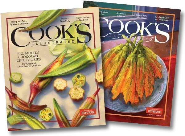 Cook's Illustrated Magazine Covers
